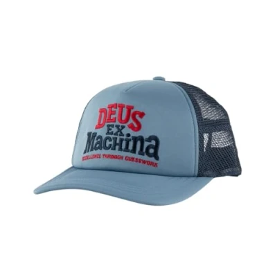 Imagen de Deus EX Machina Guesswork Trucker Cap Aqua TAMAÑO: Talla única, azul, única