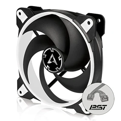 Imagen de ARCTIC BioniX P120 Ventilador PC 120mm, Fan Función de Compartimiento PWM PST, Optimizado para la Presión Estática, Enfriador, Sincronización rpm, 2002100 rpm Blanco