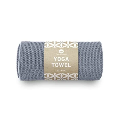 Imagen de Lotuscrafts Toalla de Yoga Wet Grip Antideslizante y Secado Rápido con Alta Tracción Ideal para Caliente [183 x 61 cm].