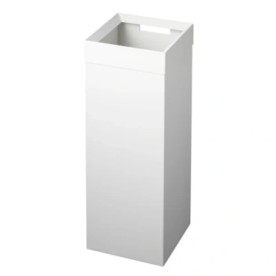 Imagen de YAMAZAKI 4488 TOWER Bote de basura alto, blanco, Acero, minimalista, 22.5 x 60 cm