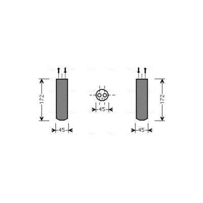 Imagen de Secador de aire AVA COOLING MZD185