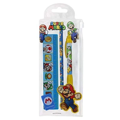 Imagen de Super Mario Kit de papelería (5 piezas)