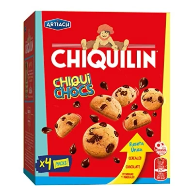 Imagen de Artiach Galletas Chiquilín Chiquichocs, 140g