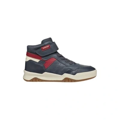 Imagen de Geox Perth BOY Zapatillas altas para niños, Talla: 36, Navy/dark red Zapatos
