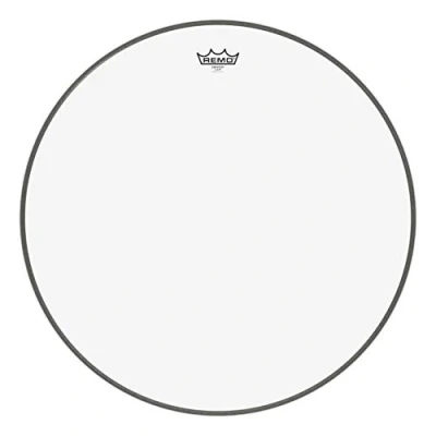 Imagen de Cabezal de tambor REMO, Emperor transparente, claro, bombo 24&quot;, BB 1324 00