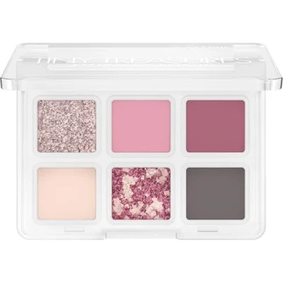 Imagen de Catrice Cosmetics Paleta de sombras ojos Tiny Treasures, reluciente, escarchado, metalizado, mate, 4.2 g