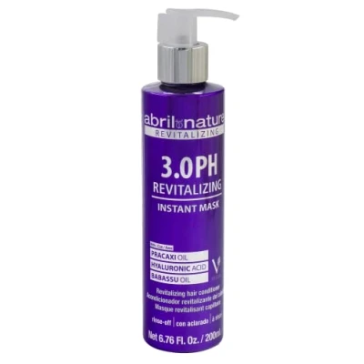 Imagen de abril et nature 3.0 PH Revitalizing Mascarilla Sin Sulfatos ni Parabenos Cuida tu Cabello después de Trabajos Técnicos como Tintes Mantiene y Encapsula el Color Prolonga 200 ml