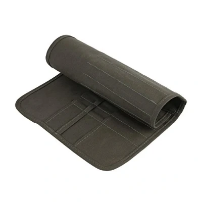 Imagen de Walfront Estuche para Lápices Lápices/Rollo de Pincel con 30 Ranuras Portátil Lona Dibujo Escolar