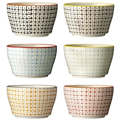 Imagen de Jannemännchen Cuencos Carla/6, 6 Unidades/Hecha a mano/11 x 6,5 cm