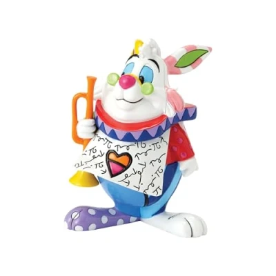 Imagen de Disney Britto, Figura del conejo blanco de &quot;Alicia en el País las Maravillas&quot;, Enesco