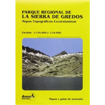 Imagen de Parque regional de la Sierra Gredos. mapa excursionista escala 1:25000: 1:25000