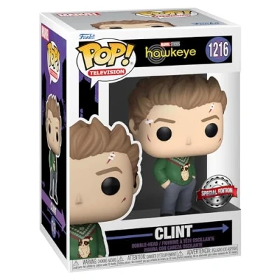 Imagen de Funko Pop! #1216 Hawkeye Clint Barton Christmas Sweater Vinyl Target Exclusive