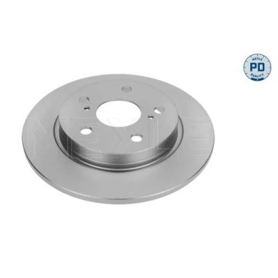 Imagen de MEYLE 30 15 523 0103/PD Disco de freno Eje trasero 270 10 5 114,3 macizo revestido láminas zinc PD Quality TOYOTA: Auris Hatchback