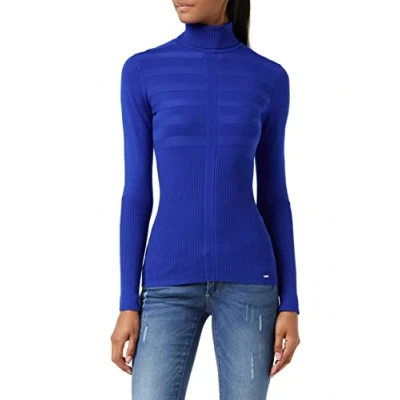 Imagen de Morgan Mentos Jersey de punto, Mujer, Talla: Small, Bleu nuit