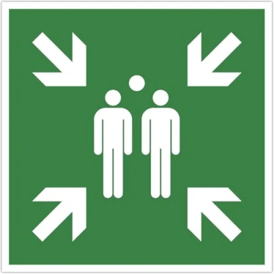 Imagen de Exacompta Ref. 67120E 1 panel adhesivo para puntos de montaje En vinilo tratado antideslizante y resistente a los rayos UV Diámetro del panel: 30 cm Color: verde