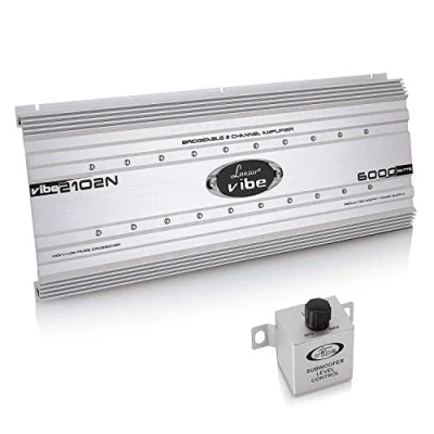 Imagen de Lanzar VIBE2102 Amplificador Vibe para Coche (6000 W, 2 Canales, tecnología Mosfet)