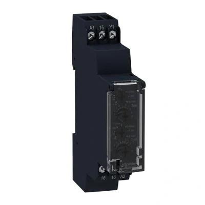 Imagen de Schneider Electric RE17RLMU Temporizador Intermitente 24Vdc/24..240Vac Relé