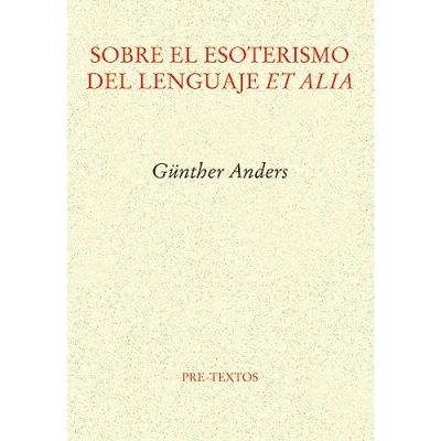 Imagen de Sobre el esoterismo del lenguaje et alia: 1840 (Ensayo)