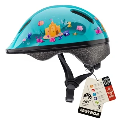 Imagen de Casco Bicicleta Bebe Helmet Bici Ciclismo para Niño Cascos Infantil Patinete Montaña BMX Carretera Skate Patines monopatines (S 48 52 cm, Magic)