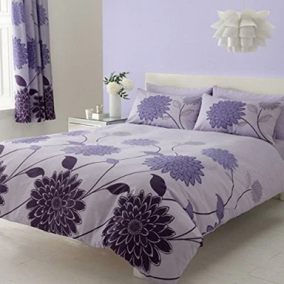 Imagen de GC GAVENO CAVAILIA Juego de Funda edredón Flores, Ropa Cama botánica polialgodón tamaño King, Fundas Suaves, huerto