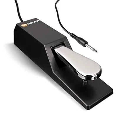 Imagen de M Audio SP 2: pedal de sustain universal con acción estilo piano, el accesorio ideal para teclados MIDI, pianos digitales, electrónicos y más