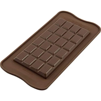 Imagen de Silkomart SCG36 Classic Choco Bar, Silicone, marrón, 11,5 x 7,7 9 cm