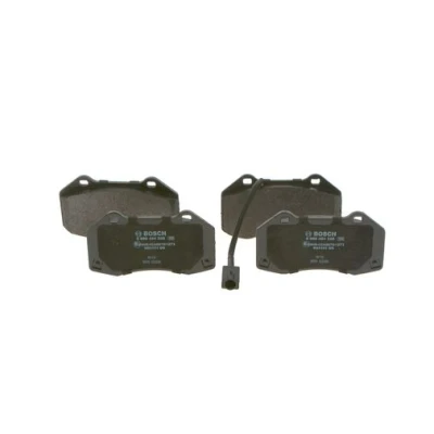 Imagen de BOSCH 0 986 494 228 Juego de pastillas freno Low Metallic con sensor desgaste incorporado Chapa antichirridos RENAULT: MEGANE 2, 3 Coupe