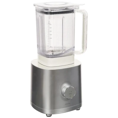 Imagen de ZWILLING ENFINIGY Batidora de alto rendimiento Pro 1,8l, Preparadora batidos con cuchilla tipo aleta acero inox y Motor CC, Plata