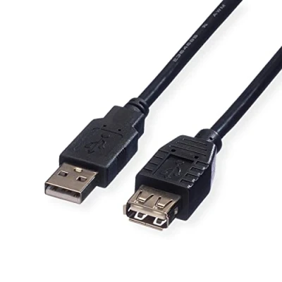 Imagen de Roline Usb 2.0 Cable, Type A a, M/f 1.8 M Cables