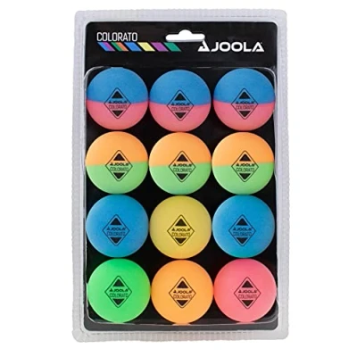 Imagen de JOOLA Colorato, Pelotas De Ping Pong Unisex Adulto, Multicolor, Talla Única