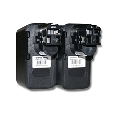 Imagen de vhbw 2X Batería Recargable reemplaza Bosch 2 607 335 244, 250, 376 para Herramientas eléctricas (3000 mAh NiMH 12 V)