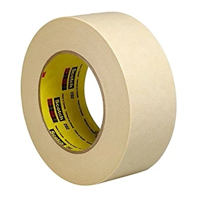 Imagen de 3M Scotch Papel Cinta Adhesiva 202, 72 mm x 50 m, 0,15 mm, 12 unidades, colores natural