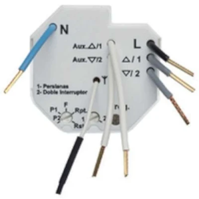 Imagen de Niessen wireless Actuador interruptor 2 canales rf
