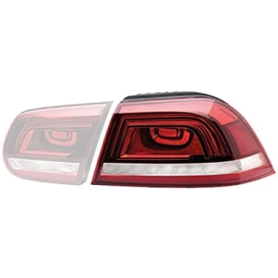 Imagen de HELLA 2SD 010 697 111 Piloto trasero izquierda Parte exterior LED 12 transparente/rojo con portalámparas VOLKSWAGEN: Eos