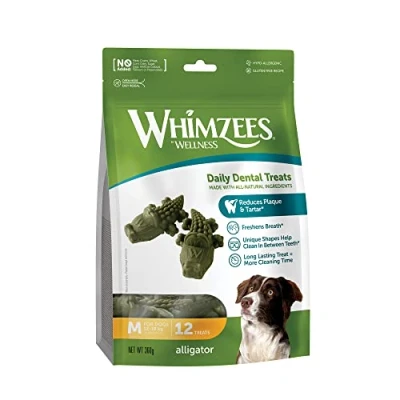 Imagen de Whimzees Alligator Medium 12 Pack