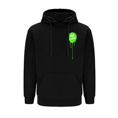 Imagen de ERT GROUP Original y con Licencia Oficial de Horror Sudadera Capucha los Hombres, sobreimpresión un Solo Lado, patrón Friday 13th 002, Talla L