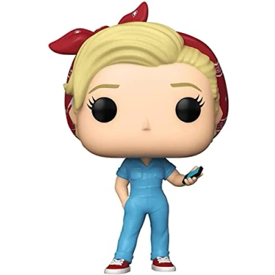 Imagen de Funko Pop! TV: Parks and Rec Leslie Knope The Riveter Recreation Figura de Vinilo Coleccionable Idea Regalo Mercancia Oficial Juguetes para Niños y Adultos TV Fans