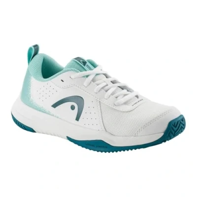Imagen de HEAD Zapatillas de Tenis Unisex Youth Sprint Court 4.0 Junior Blanco/Turquesa EU 38.5