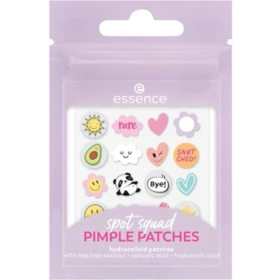 Imagen de Essence Cosmetics Parches para granos PIMPLE PATCHES, antimanchas, cuidado, cubriente, calmante, 32 piezas