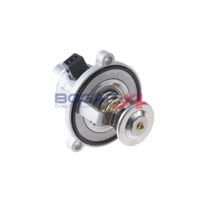 Imagen de BOGAP B4245101 Termostato, refrigerante 105C con juntas Aluminio BMW: 5 Sedán, X5, Touring