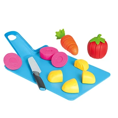 Imagen de Casdon Juguetes Joseph Chop2Pot Juego de Cocina Super Seguro para niños con Tabla Cortar Plegable y Comida Edad: 2+ años