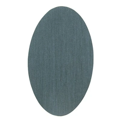 Imagen de Haberdashery Online 6 rodilleras color Gris oscuro termoadhesivas de plancha. Coderas para proteger tu ropa y reparación pantalones, chaquetas, jerseys, camisas. 16 x 10 cm. RP10