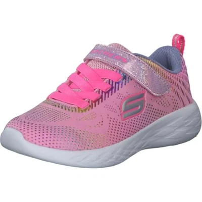 Imagen de Skechers Performance GO RUN 600 Shimmer Speeder Unisex Zapatillas de running neutras para niños, Talla: 29, Light pink/multicolor Zapatos
