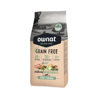Imagen de Ownat Dog Just Grain Free Adult Chicken 14000 g