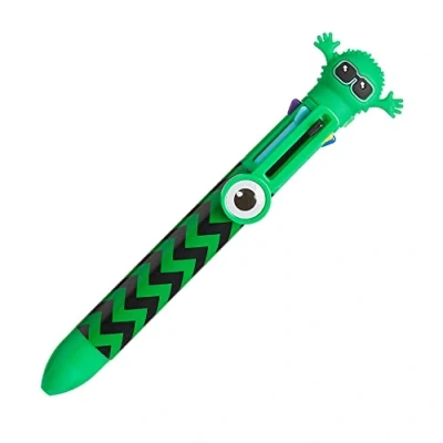 Imagen de Tinc Bolígrafo retráctil multicolor 6 en 1 para escuela, oficina, hogar, color verde