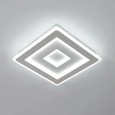 Imagen de Comely Plafon LED Techo Cuadrado Moderna, 42W 4725LM 30cm Lámpara de Acrílica, Blanco Luz para Dormitorio, Sala Estar, Pasillo, Blanca Fría 6500K