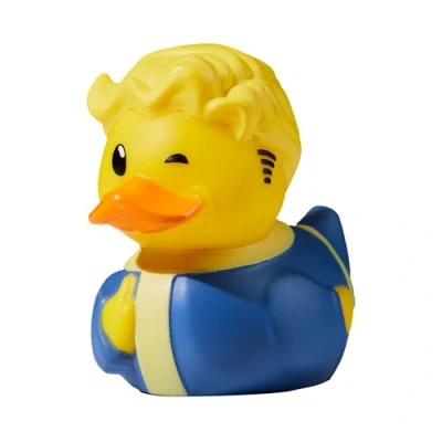 Imagen de TUBBZ Mini Vault Boy Figura Coleccionable de Pato Goma Vinilo Producto Oficial Fallout TV Ciencia ficción, películas y Videojuegos