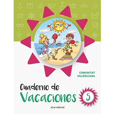 Imagen de Cuaderno de vacaciones 5 (Comunidad Valenciana): Edición Comunidad Valenciana